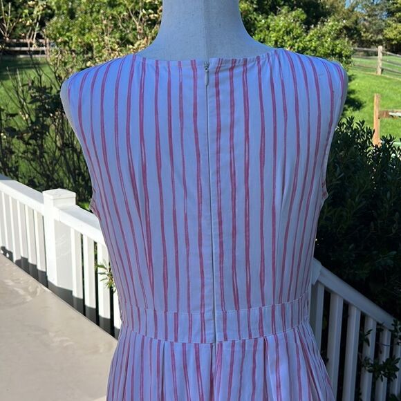 Wayward Fancies Women’s M Preppy pink & Green Retro inspired midi dress - Picture 12 of 16